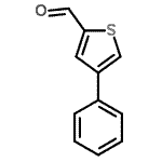 CAS#: 26170-87-6, 4-Phenyl-2-Thiophenecarbaldehyde