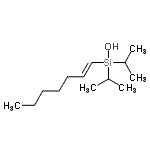 CAS 登录号：261717-41-3， [(E)-庚-1-烯基]-羟基-二异丙基-硅烷