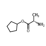 CAS#: 261909-88-0, Cyclopentyl L-Alaninate