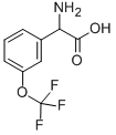 CAS 登录号：261952-23-2， 2-氨基-2-[3-(三氟甲氧基)苯基]乙酸
