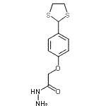 CAS#: 261959-05-1, 2-[4-(1,3-Dithiolan-2-Yl)Phenoxy]Acetohydrazide