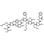 CAS 登录号：261969-04-4， L-缬氨酰-D-赖氨酰-D-苯丙氨酰甘氨酰-L-缬氨酰甘氨酰-D-苯丙氨酰-L-赖氨酰-D-缬氨酰-L-蛋氨酰-L-缬氨酰-D-苯丙氨酸
