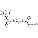 CAS 登录号：261969-05-5， L-缬氨酰-L-赖氨酰-L-苯丙氨酰甘氨酰-L-缬氨酰甘氨酰-L-苯丙氨酰-L-赖氨酸