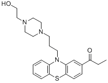 CAS#: 2622-30-2, 1-[10-[3-[4-(2-Hydroxyethyl)Piperazin-1-Yl]Propyl]Phenothiazin-2-Yl]Propan-1-One