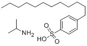 CAS 登录号：26264-05-1， 十二烷基-苯磺酸与异丙胺的化合物