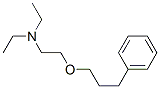 CAS 登录号：26281-51-6， [2-(3-苯基丙氧基)乙基]二乙胺