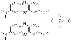 CAS#: 26283-09-0, Bis[3,7-Bis(Dimethylamino)Phenothiazin-5-Ium] Tetrachlorozincate(2-)