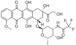 CAS 登录号：26295-56-7， N-三氟乙酰基阿霉素