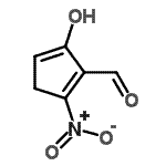 CAS#: 263144-32-7, 5-Hydroxy-2-Nitro-1,4-Cyclopentadiene-1-Carbaldehyde