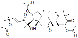 CAS#: 26321-61-9, (10alpha,23E)-2,16alpha,25-Triacetoxy-20-Hydroxy-9beta-Methyl-19-Norlanosta-1,5,23-Triene-3,11,22-Trione