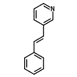 CAS#: 2633-06-9, 3-[(E)-2-Phenylvinyl]Pyridine