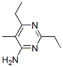 CAS 登录号：2635-56-5， 2,6-二乙基-5-甲基嘧啶-4-胺