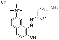 CAS#: 26381-41-9, 8-[2-(4-Aminophenyl)Diazenyl]-7-Hydroxy-N,N,N-Trimethyl-2-Naphthalenaminium Chloride (1:1)