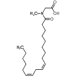 CAS#: 26408-39-9, N-Methyl-N-[(9Z,12Z)-9,12-Octadecadienoyl]Glycine