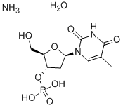 CAS#: 2642-43-5, [(2R,3S,5R)-3-Hydroxy-5-(5-Methyl-2,4-Dioxopyrimidin-1-Yl)Oxolan-2-Yl]Methyl Dihydrogen Phosphate