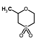 CAS#: 26475-39-8, 2-Methyl-1,4-Oxathiane 4,4-Dioxide