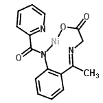 CAS#: 264921-97-3, (7E)-8-Methyl-2-(Pyridine-2-Carbonyl)-4-Oxa-2,7-Diaza-3lambda<Sup>2</Sup>-Nickelabicyclo[7.4.0]Trideca-1(9),7,10,12-Tetraen-5-One