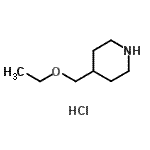 CAS#: 265108-38-1, 4-(Ethoxymethyl)Piperidine Hydrochloride (1:1)