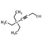 CAS 登录号：2652-46-2， 3-(三乙基硅烷基)-2-丙炔-1-醇