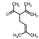 CAS 登录号：26533-38-0， 3-异丙烯基-6-甲基-5-庚烯-2-酮
