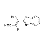 CAS#: 26564-37-4, (2E)-3-Amino-3-(1,3-Benzothiazol-2-Yl)-2-Fluoroacrylonitrile