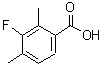 CAS 登录号：26583-81-3， 3-氟-2,4-二甲基苯甲酸