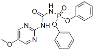 CAS#: 26594-08-1, N-[(5-Methoxy-2-Pyrimidinyl)Carbamoyl]Phosporamidic Acid Diphenyl Ester