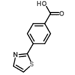 CAS#: 266369-49-7, 4-(1,3-Thiazol-2-Yl)Benzoic Acid