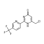 CAS#: 266679-42-9, 6-(Chloromethyl)-2-[5-(Trifluoromethyl)-2-Pyridinyl]-4(1H)-Pyrimidinone