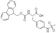 CAS#: 266999-22-8, N-[(9H-Fluoren-9-Ylmethoxy)Carbonyl]-4-[(Methylsulfonyl)Amino]-L-Phenylalanine