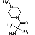 CAS#: 267406-39-3, 2-Amino-2-Methyl-1-(4-Methyl-1-Piperazinyl)-1-Propanone