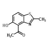 CAS#: 26749-59-7, 1-(5-Hydroxy-2-Methyl-1,3-Benzothiazol-4-Yl)Ethanone
