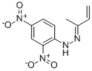 CAS 登录号：2675-19-6， N-(丁-3-烯-2-亚基氨基)-2,4-二硝基苯胺