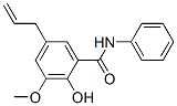 CAS#: 26750-90-3, 5-Allyl-2-Hydroxy-3-Methoxy-N-Phenylbenzamide