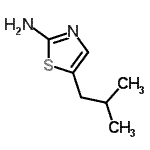 CAS#: 267658-06-0, 5-Isobutyl-1,3-Thiazol-2-Amine