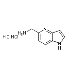 CAS#: 267876-20-0, 1-(1H-Pyrrolo[3,2-b]Pyridin-5-Yl)Methanamine Dihydrochloride