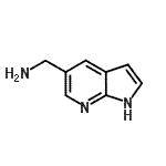 CAS#: 267876-25-5, 1-(1H-Pyrrolo[2,3-b]Pyridin-5-Yl)Methanamine