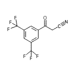CAS#: 267880-81-9, 3-[3,5-Bis(Trifluoromethyl)Phenyl]-3-Oxopropanenitrile