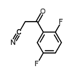 CAS 登录号：267880-87-5， 3-(2,5-二氟苯基)-3-氧代丙腈