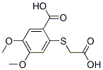 CAS#: 26791-94-6, 2-[(Carboxymethyl)Thio]-4,5-Dimethoxybenzoic Acid