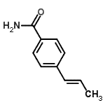 CAS#: 26821-90-9, 4-[(E)-Prop-1-Enyl]Benzamide