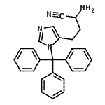 CAS#: 268548-74-9, 2-Amino-4-(1-Trityl-1H-Imidazol-5-Yl)Butanenitrile