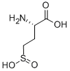 CAS 登录号：2686-70-6， (2S)-2-氨基-4-亚磺基丁酸