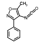 CAS#: 268748-84-1, 4-Isocyanato-5-Methyl-3-Phenyl-1,2-Oxazole
