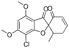 CAS#: 26881-69-6, 7-Chloro-4,6-Dimethoxy-6'-Methylspiro[Benzofuran-2(3H),1'-[3]Cyclohexene]-2',3-Dione
