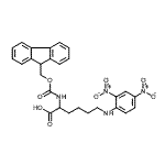 CAS 登录号：269061-41-8， N<sup>6</sup>-(2,4-二硝基苯基)-N<sup>2</sup>-[(9H-芴-9-基甲氧基)羰基]赖氨酸