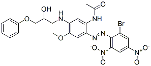 CAS#: 26931-40-8, N-[2-[(2-Bromo-4,6-Dinitrophenyl)Azo]-5-[(2-Hydroxy-3-Phenoxypropyl)Amino]-4-Methoxyphenyl]Acetamide