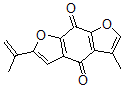 CAS#: 26962-40-3, 5-Methyl-2-(1-methylethenyl)-Benzo[1,2-b:5,4-b']difuran-4,8-dione