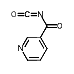 CAS 登录号：26971-98-2， 烟酰异氰酸酯