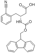 CAS 登录号：269726-81-0， 芴甲氧羰基-(R)-3-氨基-4-(2-氰基-苯基)-丁酸
